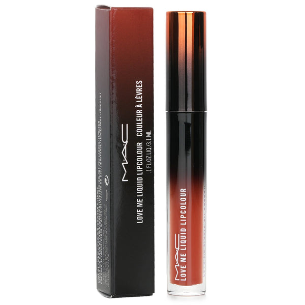 マック  ラブ ミー リキッド リップカラー - # 486 マラケシュ ミー レイター (ディープ バーント オレンジ)   3.1ml/0.1oz