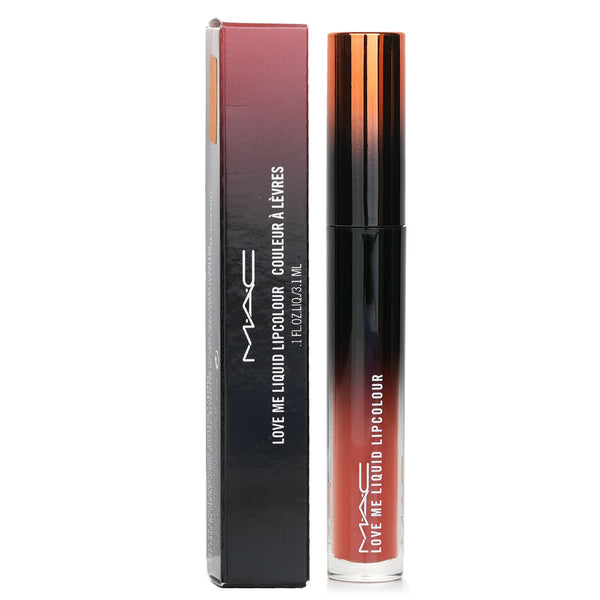 マック  ラブ ミー リキッド リップカラー - # 485 自慢する権利 (ウォーム イエロー ローズ)   3.1ml/0.1oz