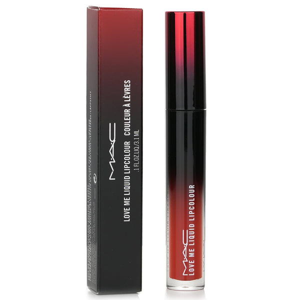 マック  ラブ ミー リキッド リップカラー - # 481 ディエファイミー (イエロー レッド)   3.1ml/0.1oz