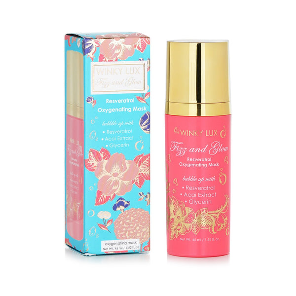 ウィンキーラックス  Fizz & Glow レスベラトロール オキシジェネティング マスク   45ml/1.52oz