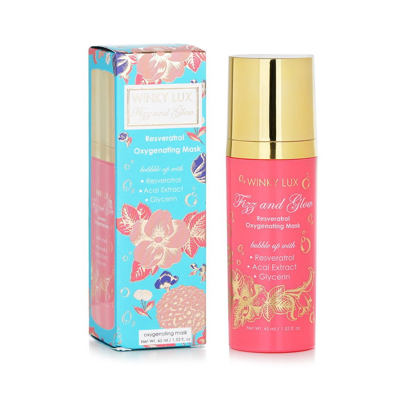 ウィンキーラックス  Fizz & Glow レスベラトロール オキシジェネティング マスク   45ml/1.52oz