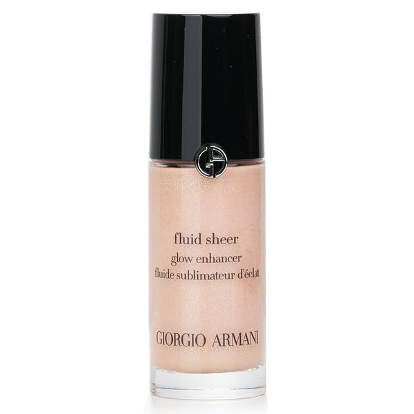 ジョルジオ アルマーニ  フルイド シアー グロウ エンハンサー (ミニ) - # 02 シャンパン   18ml/0.6oz