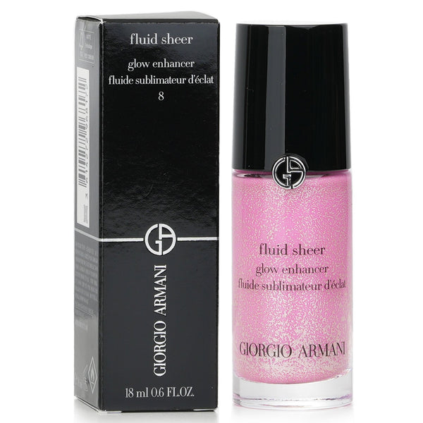 ジョルジオ アルマーニ  Fluid Sheer Glow Enhancer (Mini) - # 08 Pink   18ml/0.6oz