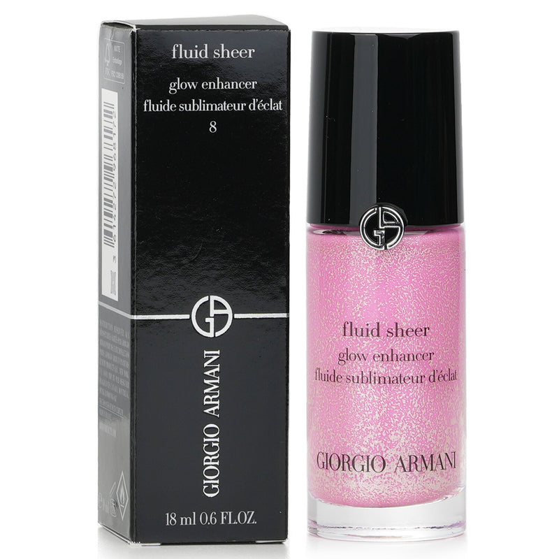 ジョルジオ アルマーニ  Fluid Sheer Glow Enhancer (Mini) - # 08 Pink   18ml/0.6oz