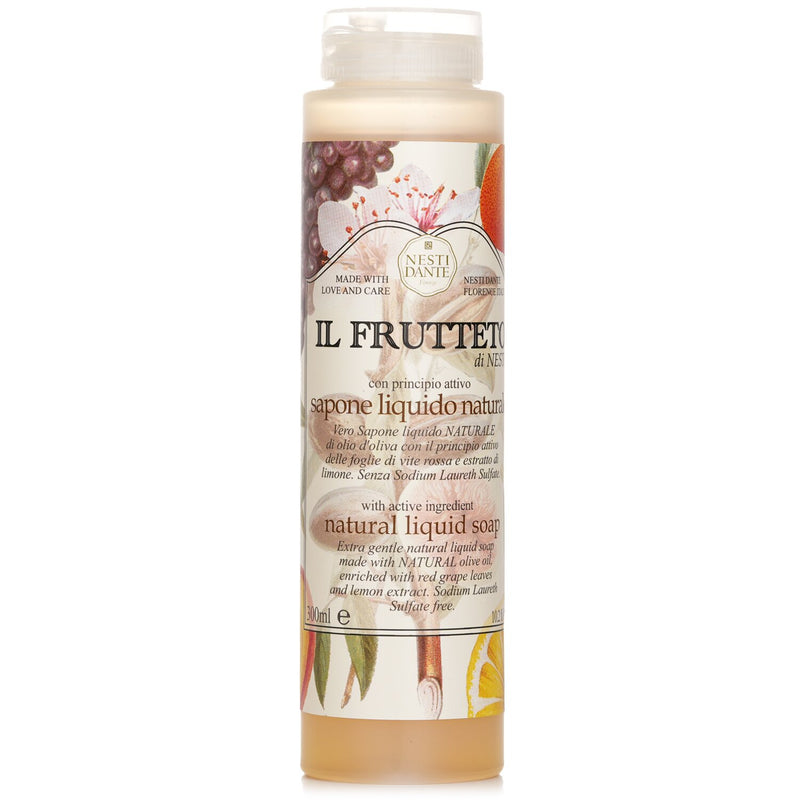 ネスティダンテ  イル フルッテット バス&シャワー ナチュラル リキッドソープ レッドグレープリーフ&レモンエキス   300ml/10.2oz