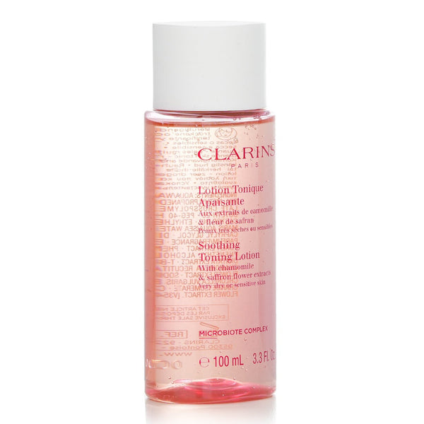 クラランス  スージング ローション - カモミール & サフラン フラワー エキス - 超乾燥肌または敏感肌   100ml/3.3oz