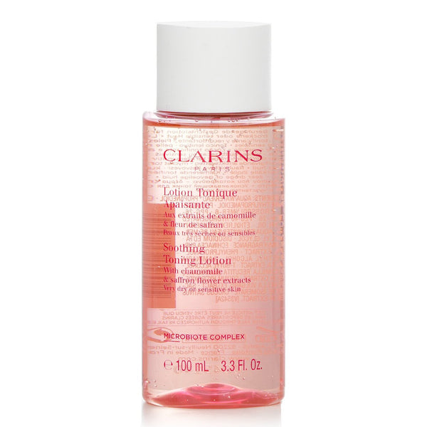 クラランス  スージング ローション - カモミール & サフラン フラワー エキス - 超乾燥肌または敏感肌   100ml/3.3oz