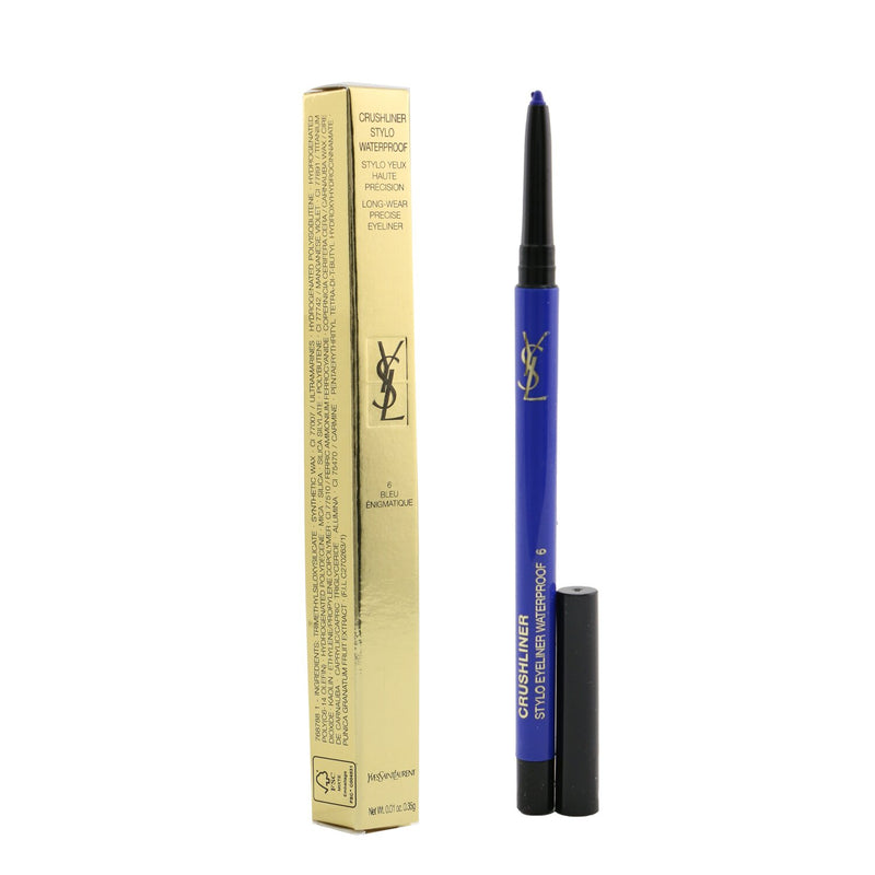 イヴサンローラン  Crushliner Stylo Waterproof Eyeliner - # 06 Bleu Enigmatique   0.35g/0.01oz