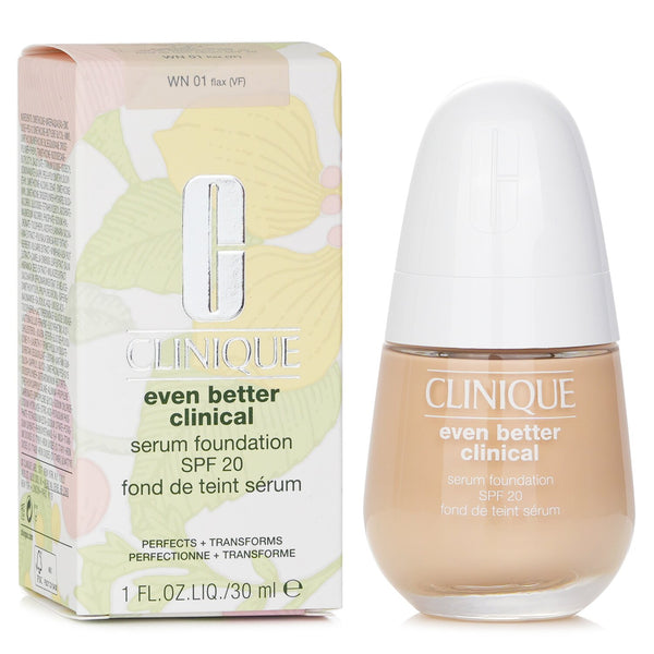 クリニーク  イーブンベター クリニカルセラムファンデーション SPF20 - # WN 01 Flax   30ml/1oz