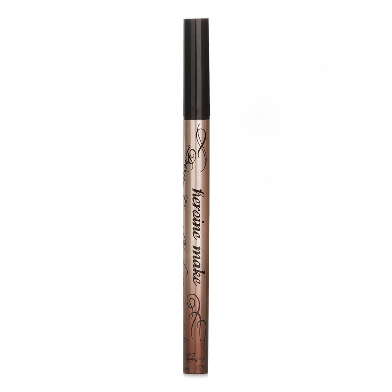 キスミー  ヒロインメイク プライム リキッドアイライナー リッチキープ - #02 ブラックブラウン   0.4ml/0.0133oz