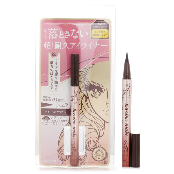 キスミー  ヒロインメイク プライム リキッドアイライナー リッチキープ - #03 ナチュラルブラウン   0.4ml/0.0133oz