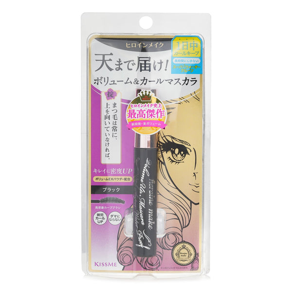 キスミー  ヒロインメイク ボリュームアップマスカラ スーパーウォータープルーフ - #01 ジェットブラック   6g/0.2oz