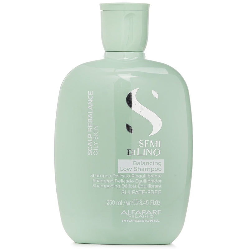 アルファパルフ  Semi Di Lino Scalp Rebalance Balancing Low Shampoo (Oily Skin) (Salon Product)   250ml/8.45oz