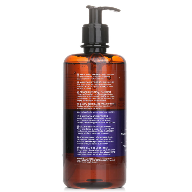 アピヴィータ  メンズ トニックシャンプー Hippophae TC & Rosemary (抜け毛が気になる方用)   500ml/16.9oz