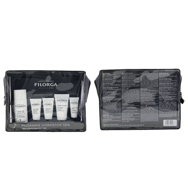 フィロルガ  100% ハイドレーション ルーチン セット: オキシジェン ピール 50ml+メソ マスク 7ml + ハイドラヒアル 7ml + ハイドラフィラー 15ml+ オキシジェン グロウ アイズ 4ml + バッグ   5pcs+1bag