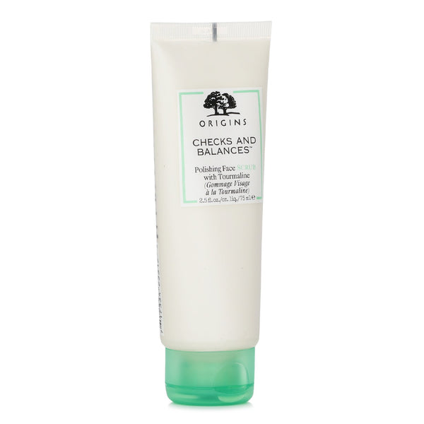 オリジンズ  チェック&バランス ポリッシング フェイススクラブ ウィズ トルマリン   75ml/2.5oz