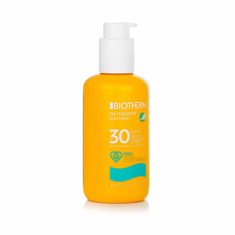 ビオテルム  ウォーターラバー サン ミルク SPF 30 (顔と体用)   200ml/6.76oz