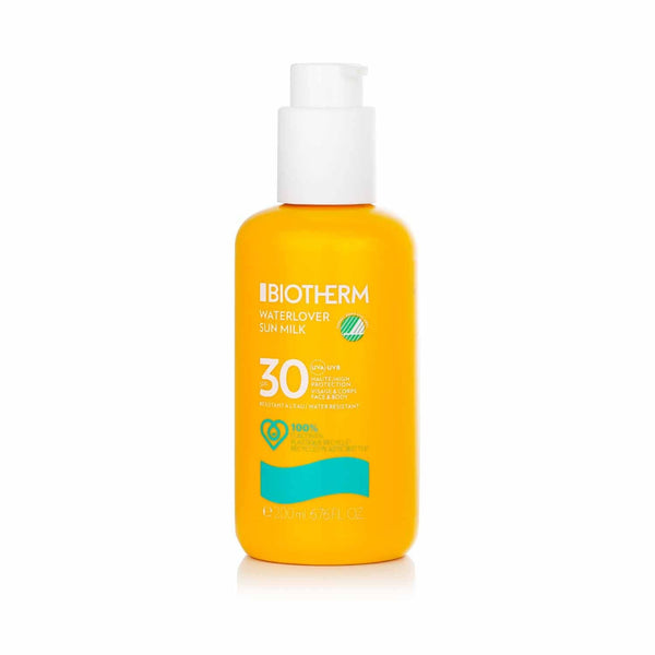 ビオテルム  ウォーターラバー サン ミルク SPF 30 (顔と体用)   200ml/6.76oz