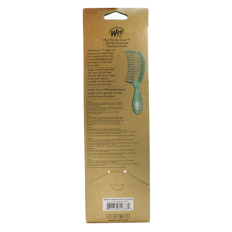 ウェットブラシ  Go Green Treatment Comb - # Tea Tree Oil   1pc