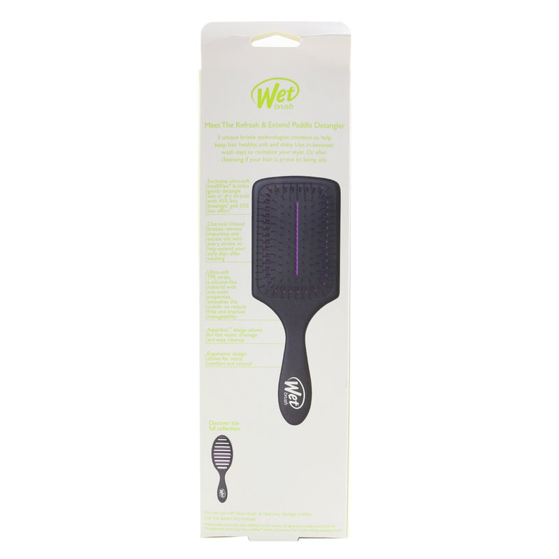 ウェットブラシ  Charcoal Infused Paddle Hair Brush   1pc