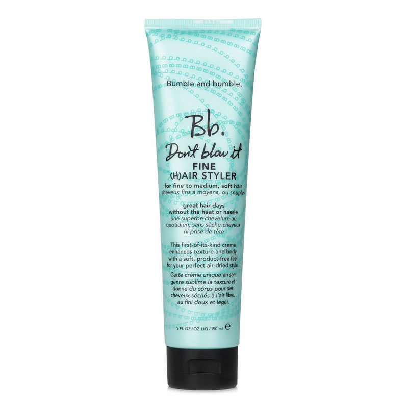 バンブル アンド バンブル  Bb. Don't Blow It Fine (H)air Styler (For Fine To Medium, Soft Hair)   150ml/5oz