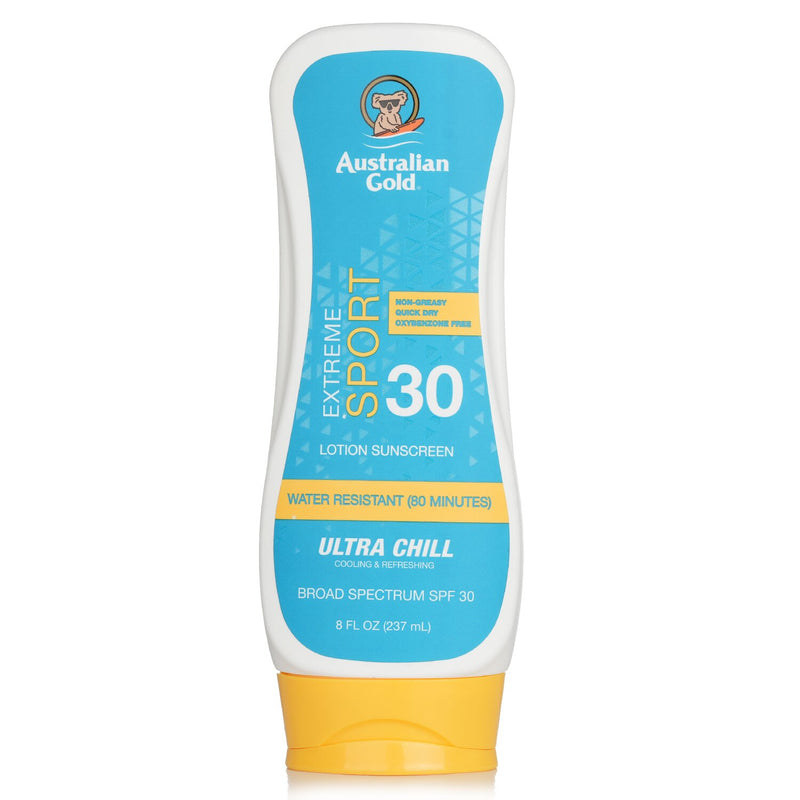 オーストラリアンゴールド  エクストリーム スポーツ ローション ウルトラ チル SPF 30   237ml/8oz