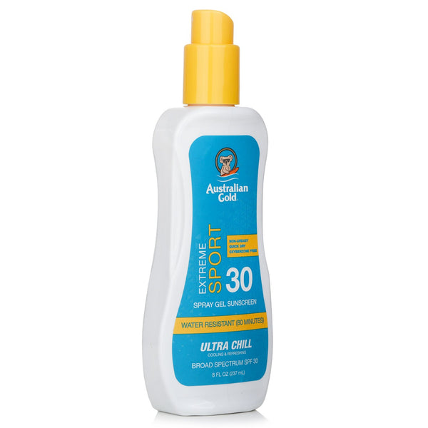 オーストラリアンゴールド  エクストリーム スポーツ スプレー ジェル ウルトラ チル SPF 30   237ml/8oz