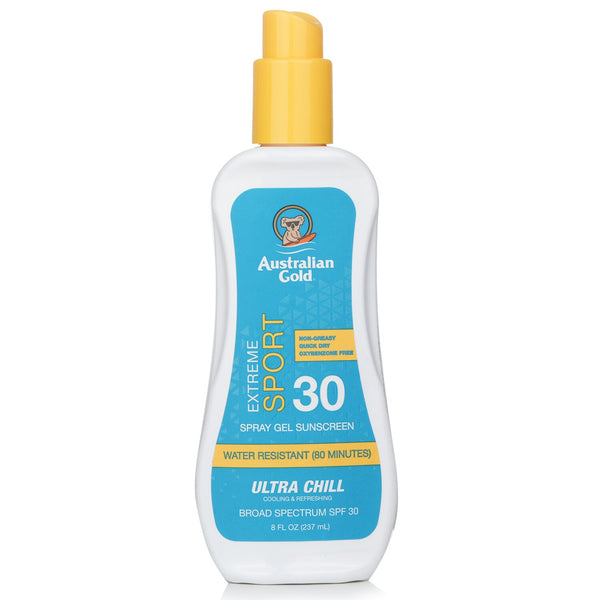 オーストラリアンゴールド  エクストリーム スポーツ スプレー ジェル ウルトラ チル SPF 30   237ml/8oz