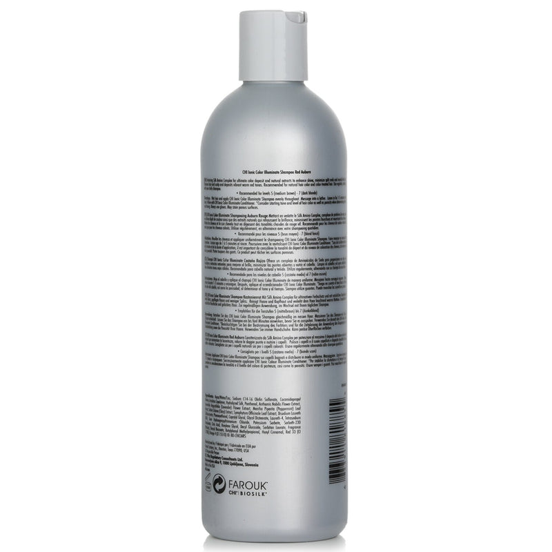 チィー  Ionic Color Illuminate Shampoo - # Red Auburn   355ml/12oz