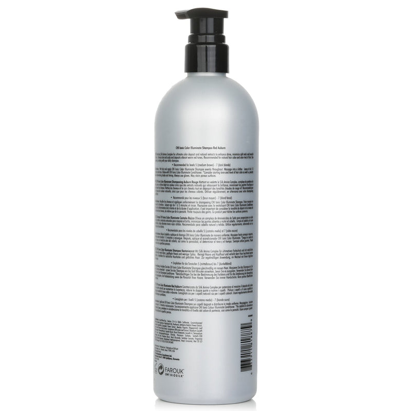 チィー  Ionic Color Illuminate Shampoo - # Red Auburn   739ml/25oz