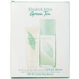 エリザベスアーデン  Green Tea Coffret: Eau Parfumee Spray 100ml/3.3oz + Honey Drops Body Cream 100ml/3.3oz   2pcs