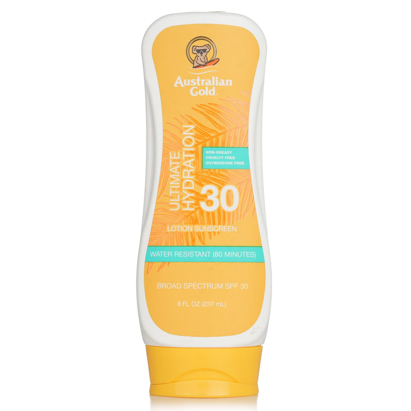 オーストラリアンゴールド  ローション サンスクリーン SPF 30 (アルティメット ハイドレーション)   237ml/8oz