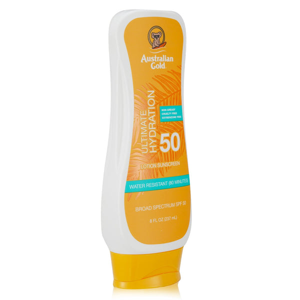 オーストラリアンゴールド  ローション サンスクリーン SPF 50 (アルティメット ハイドレーション)   237ml/8oz