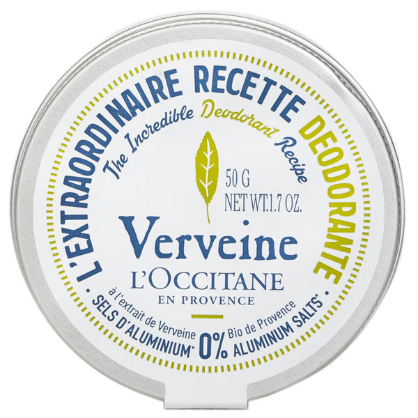 ロクシタン  Verveine (ヴァーベナ) デオドラント - アルミニウム塩0％配合   50g/1.7oz