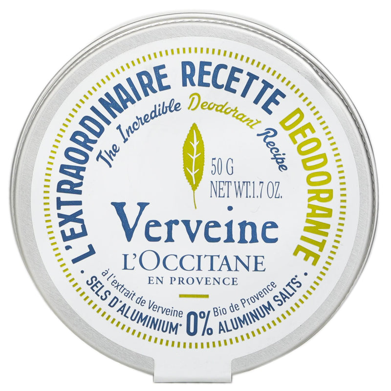 ロクシタン  Verveine (ヴァーベナ) デオドラント - アルミニウム塩0％配合   50g/1.7oz
