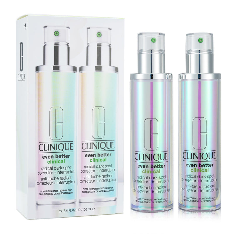 クリニーク  イーブン ベター クリニカル ラディカル ダークスポット コレクター＋インターラプター デュオ   2x100ml/3.4oz