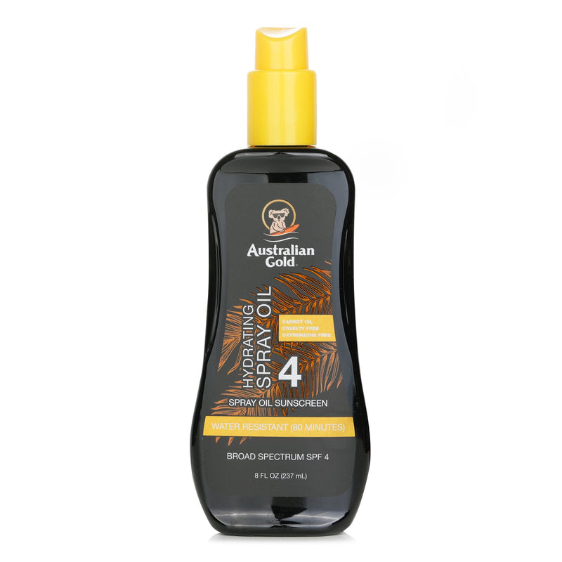 オーストラリアンゴールド  ハイドレーティング スプレー オイル サンスクリーン SPF 4   237ml/8oz