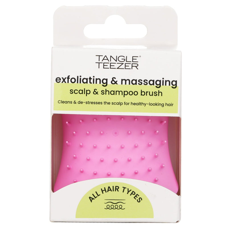 タングルティーザー  The Scalp Exfoliator & Massager Brush - # Pretty Pink   1pc