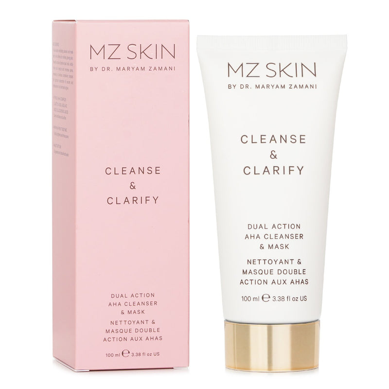 MZ スキン  クレンズ & クラリファイ デュアル アクション AHA クレンザー & マスク   100ml/3.38oz