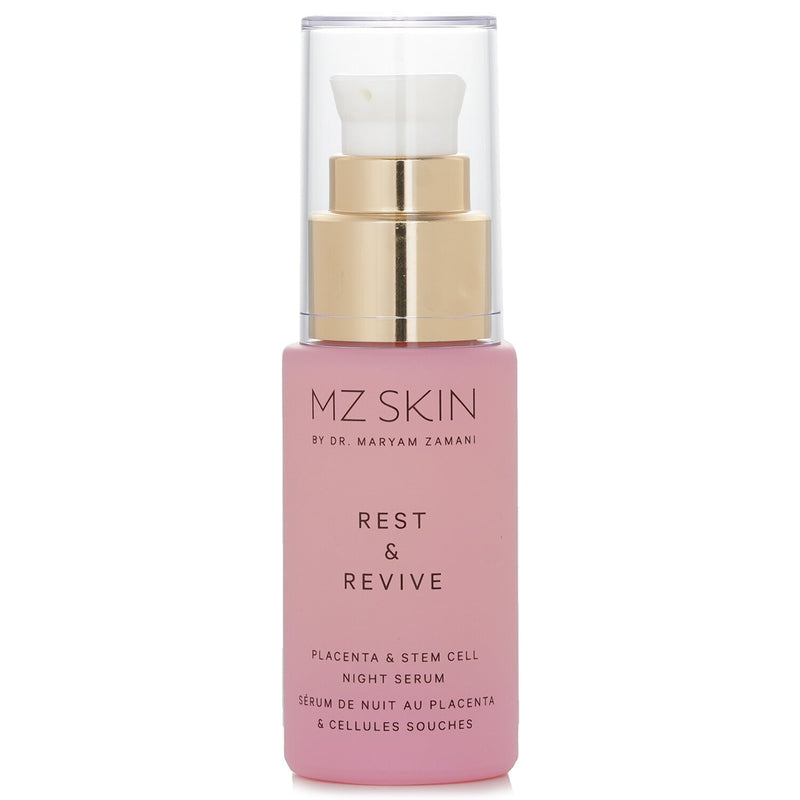 MZ スキン  Rest & Revive Restorative Placenta & Stem Cell Night Serum   30ml/1.01oz