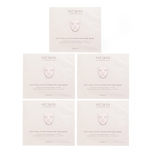 MZ スキン  アンチポリューションハイドレーティングフェイスマスク   5x 25g/0.88oz