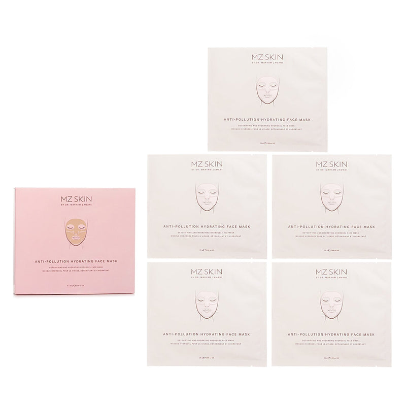 MZ スキン  アンチポリューションハイドレーティングフェイスマスク   5x 25g/0.88oz