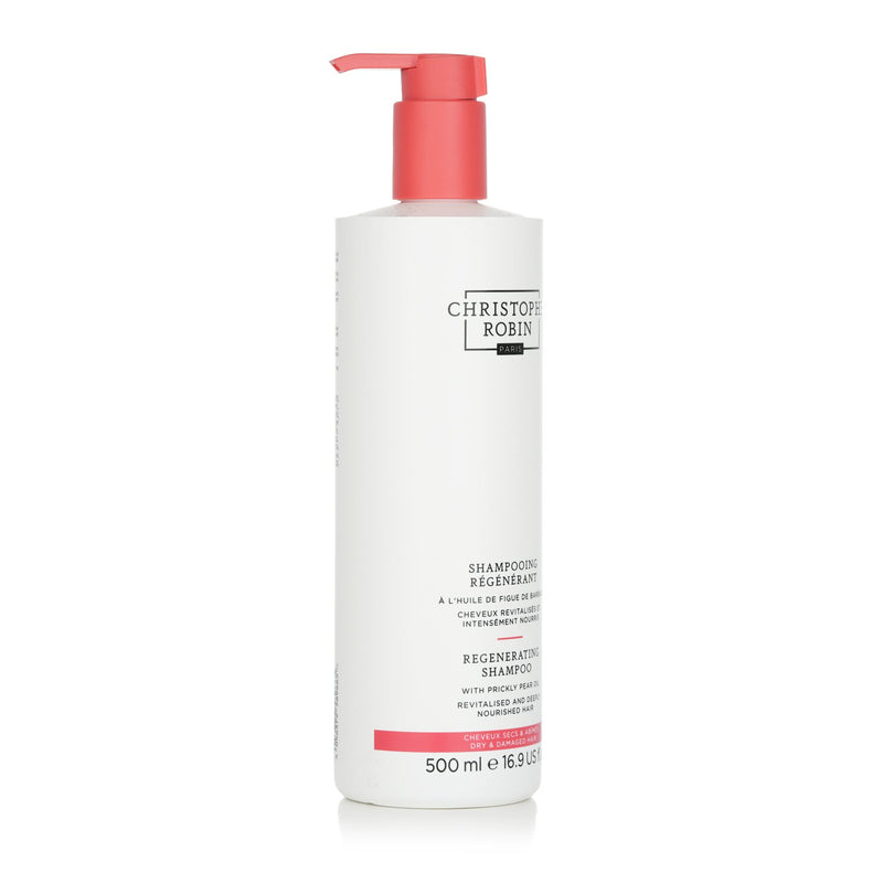 クリストフ ロビン  Regenerating Shampoo with Prickly Pear Oil - Dry & Damaged Hair   500ml/16.9oz