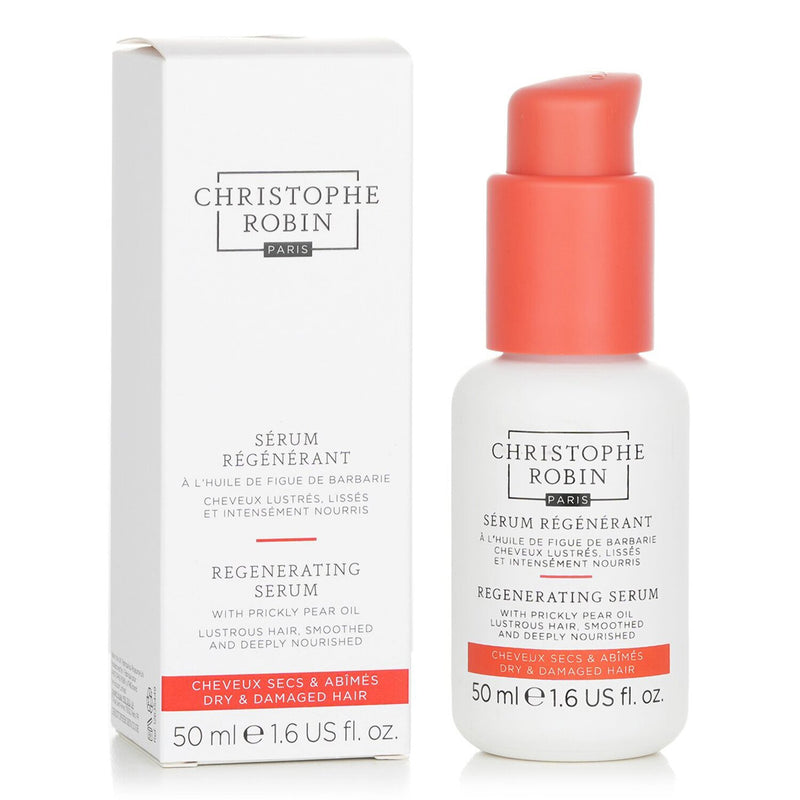 クリストフ ロビン  Regenerating Serum with Prickly Pear Oil - Dry & Damaged Hair   50ml/1.6oz