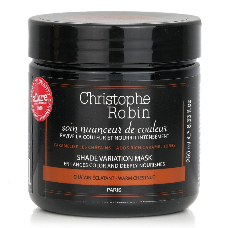 クリストフ ロビン  Shade Variation Mask (Enhances Color & Deeply Nourishes) - Warm Chestnut   250ml/8.33oz