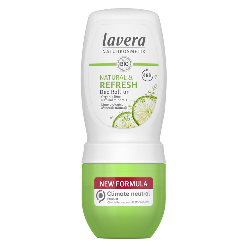 ラヴェーラ  デオ ロールオン (ナチュラル & リフレッシュ) - オーガニック ライム & ナチュラル ミネラル配合   50ml/1.7oz