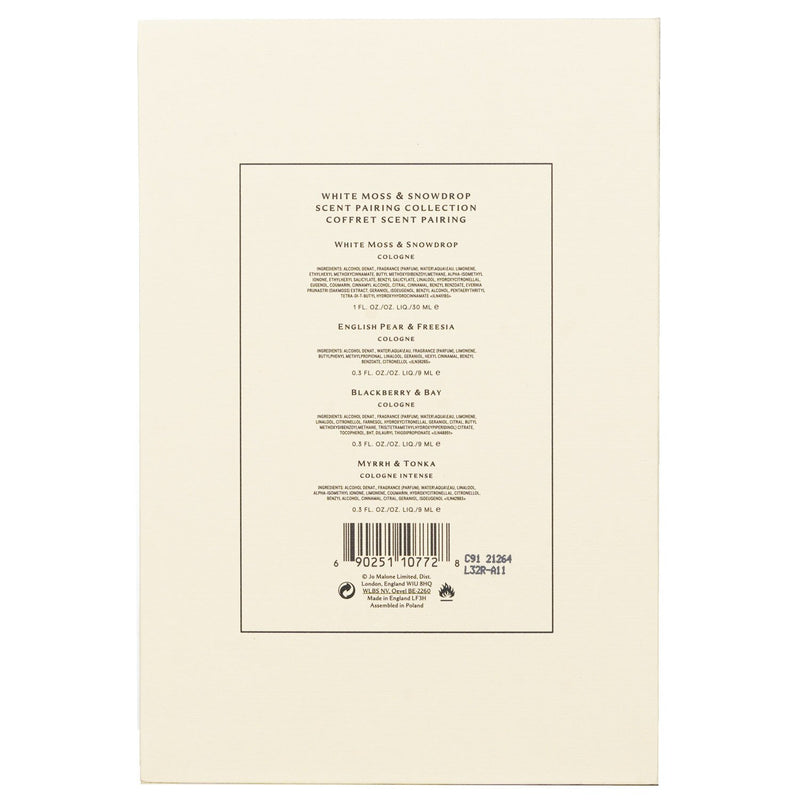 ジョーマローン  White Moss & Snowdrop Scent Pairing Collection   4pcs