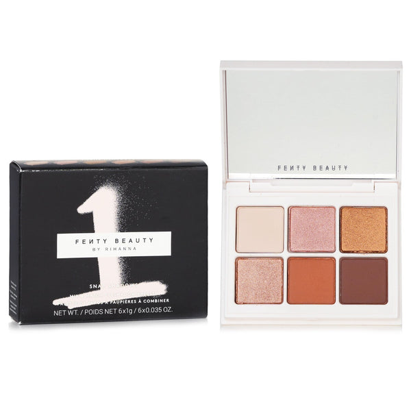 フェンティビューティー by リアーナ  Snap Shadows Mix & Match Eyeshadow Palette (6x Eyeshadow) - # 1 True Neutrals (Everyday Nudes)   6g/0.21oz