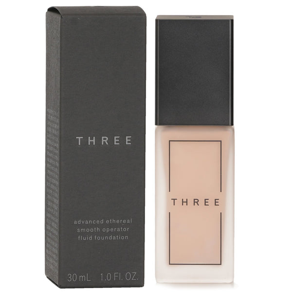 スリー THREE  アドバンスド エセリアル スムース オペレーター フルイド ファンデーション SPF40 - # 100   30ml/1oz
