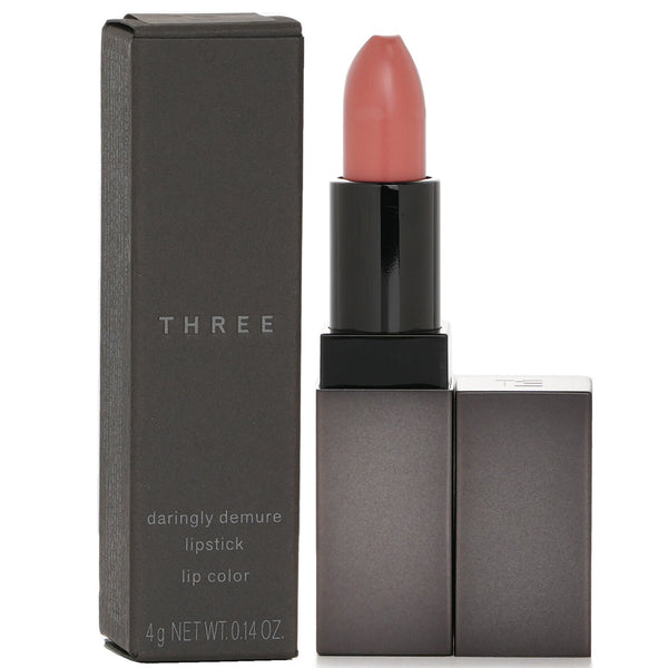 スリー THREE  ダーリンリー デミュール リップスティック - # 10 スィートサルベーション   4g/0.14oz